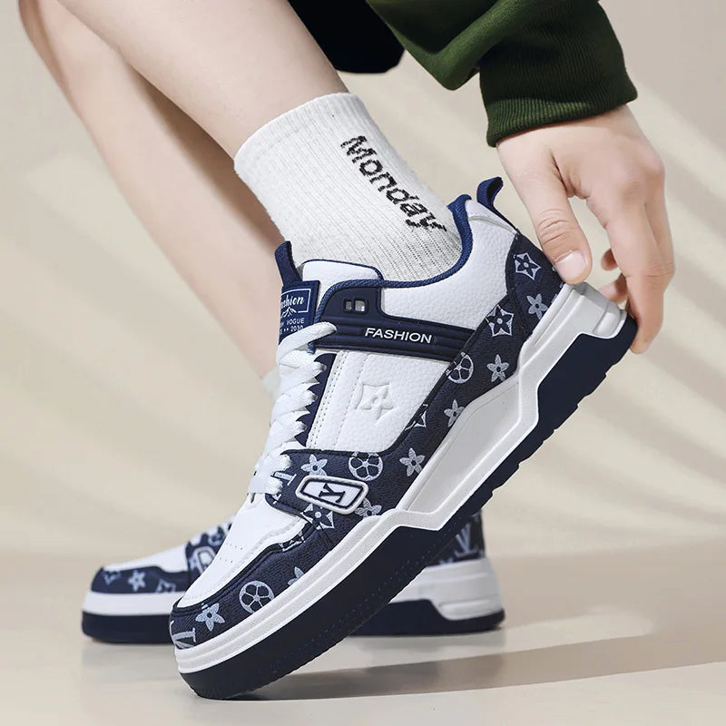 Men's Street Style Platform Skate Sneakers