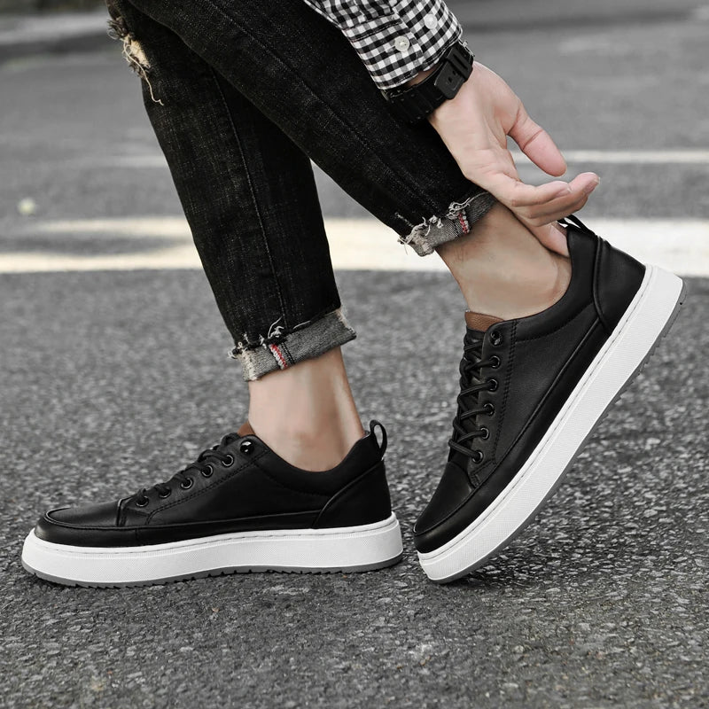 Men's Genuine Leather Business Casual Shoes