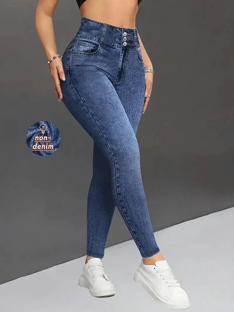 Women's Elastic Waist Yoga Leggings