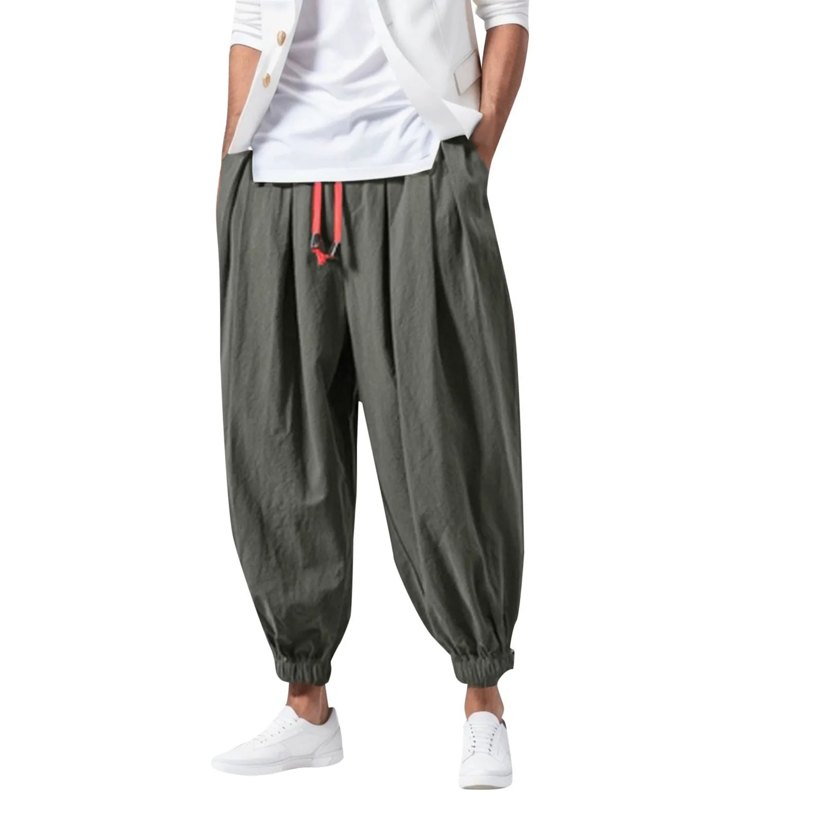 Men's Harajuku Harem Baggy Wide-Leg Pants