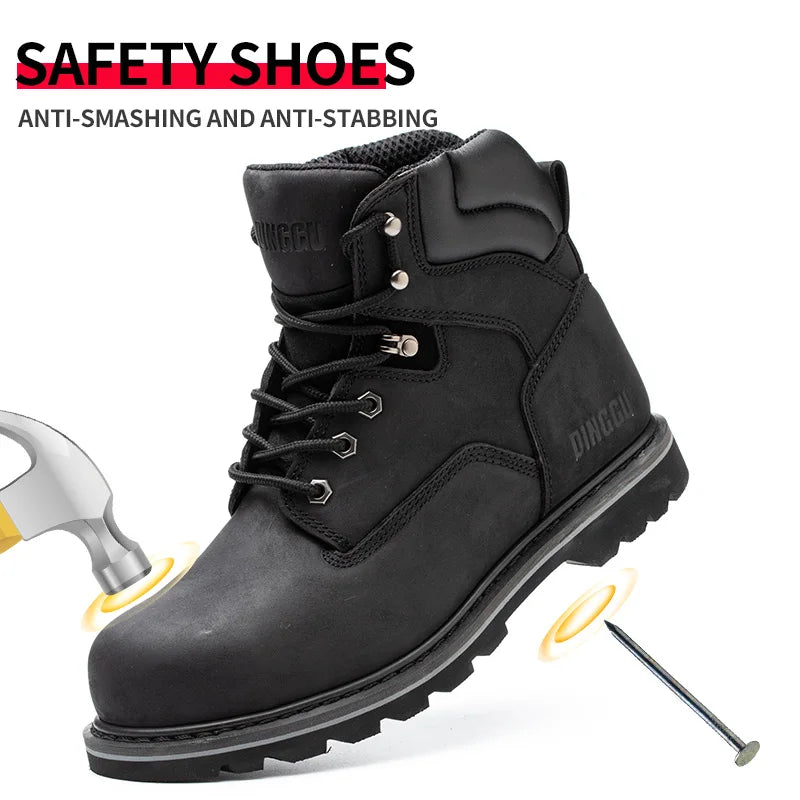 Men's Lightweight Safety Work Sneakers