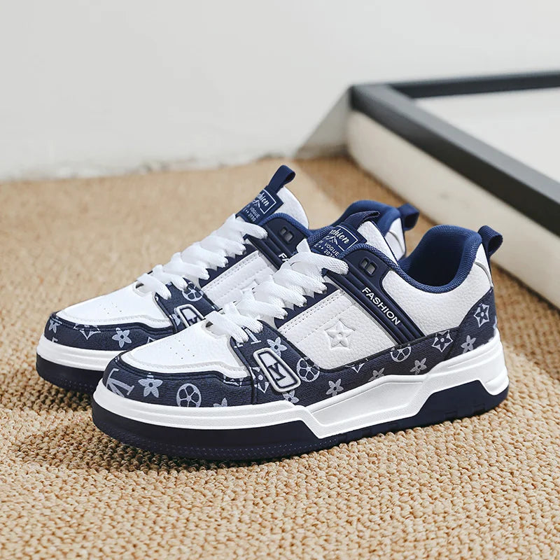Men's Street Style Platform Skate Sneakers