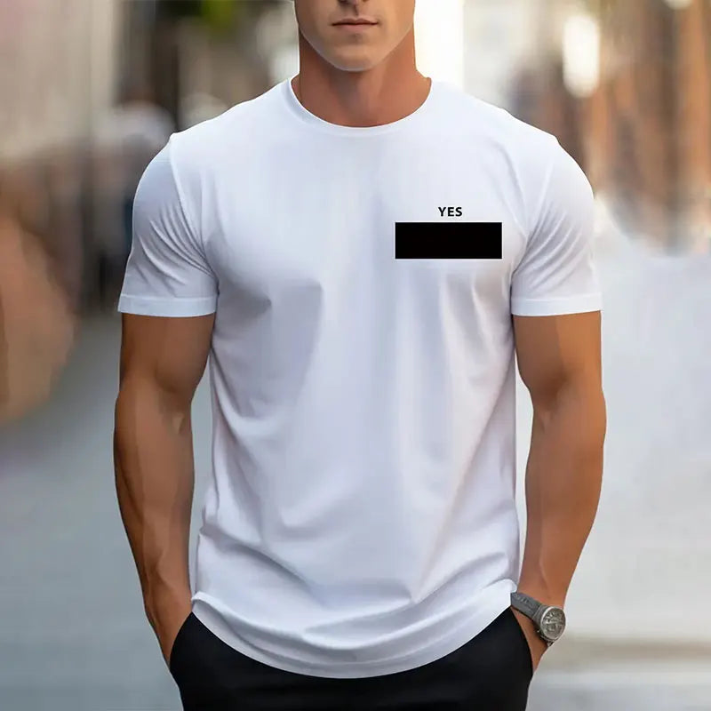 Men's Math Formula Print Graphic T-Shirt