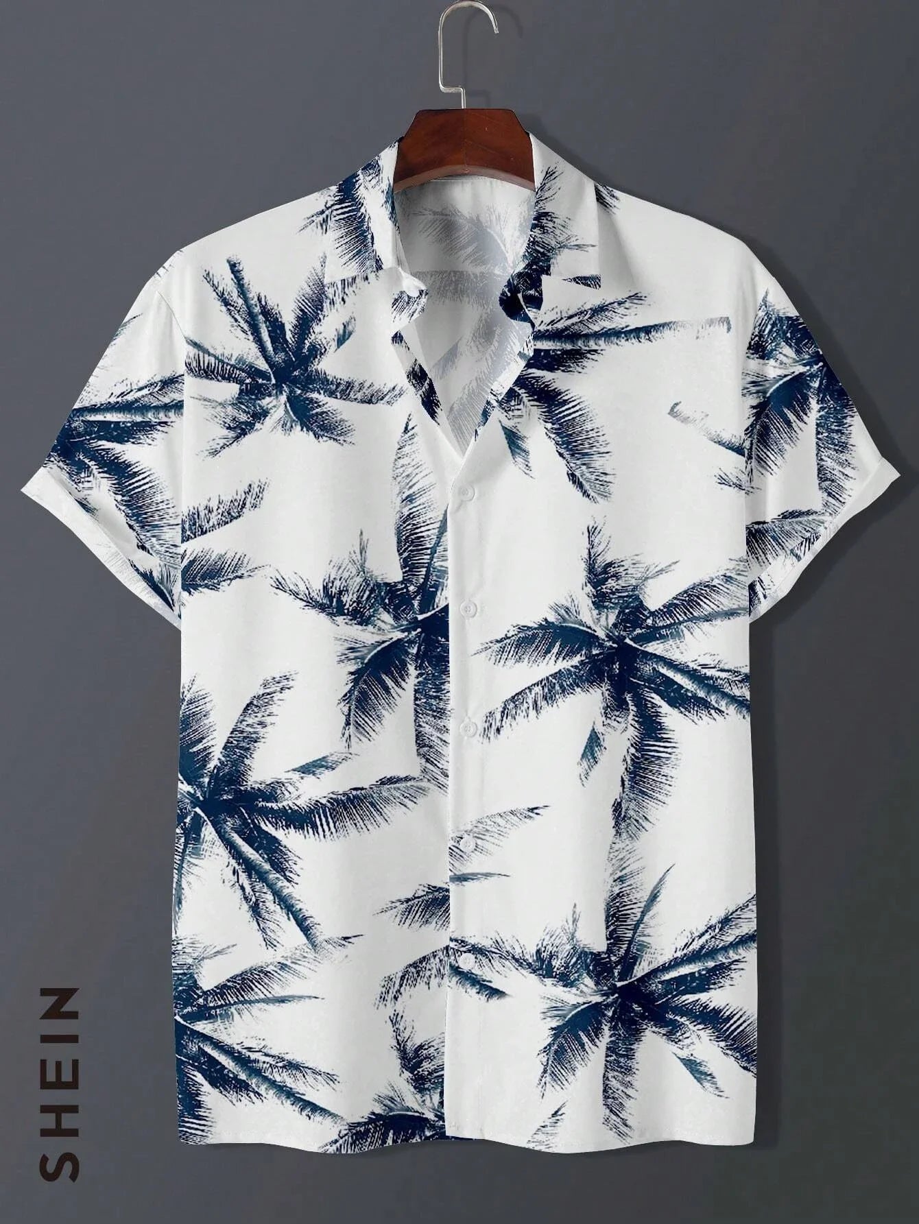 Men's Hawaiian Print Casual Shirt