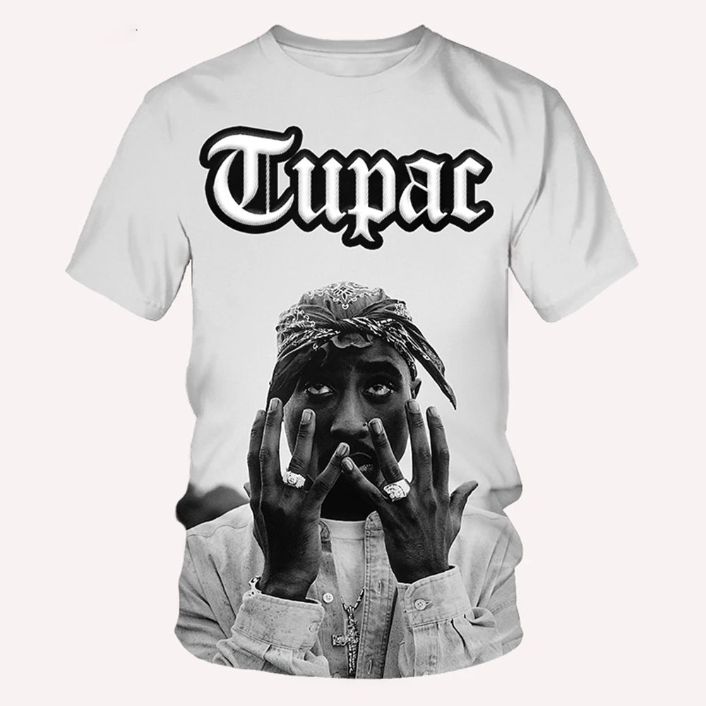 Unisex Hip-Hop 3D Print Cool T-Shirt
