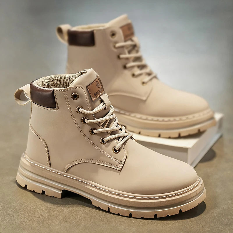 All-Terrain High-Top Lace-Up Boots