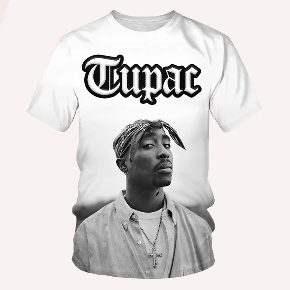 Unisex Hip-Hop 3D Print Cool T-Shirt