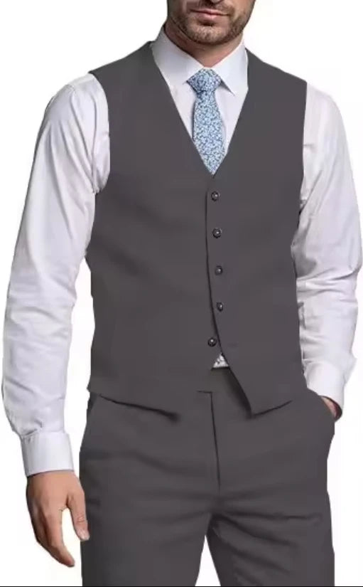 Men's Vest & Pants Suit Set