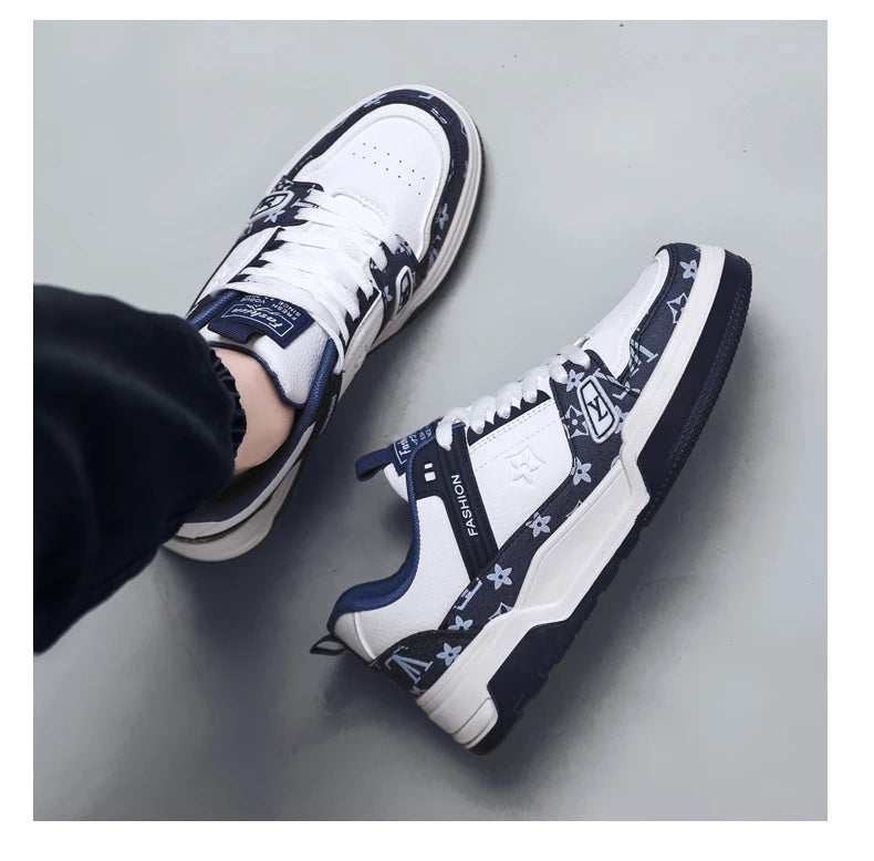 Men's Street Style Platform Skate Sneakers