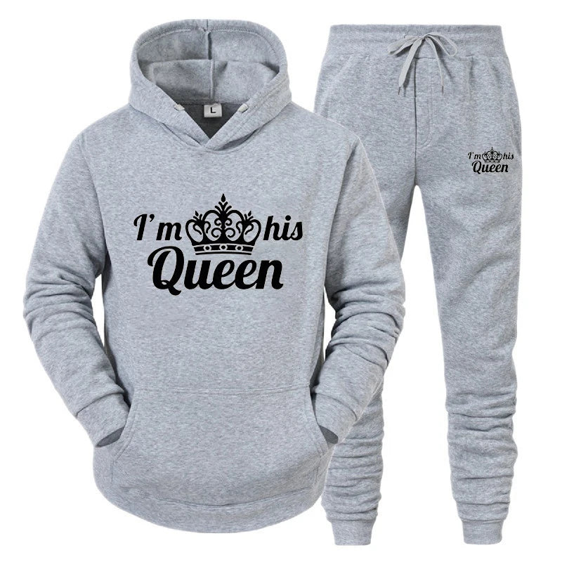 Couples' QUEEN KING Matching Hoodie Set