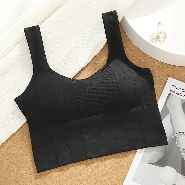 Women's Seamless Push-Up Sports Bra
