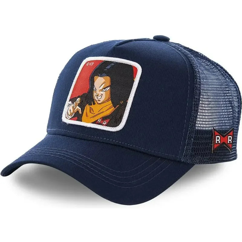 Dragon Ball Embroidered Trucker Cap