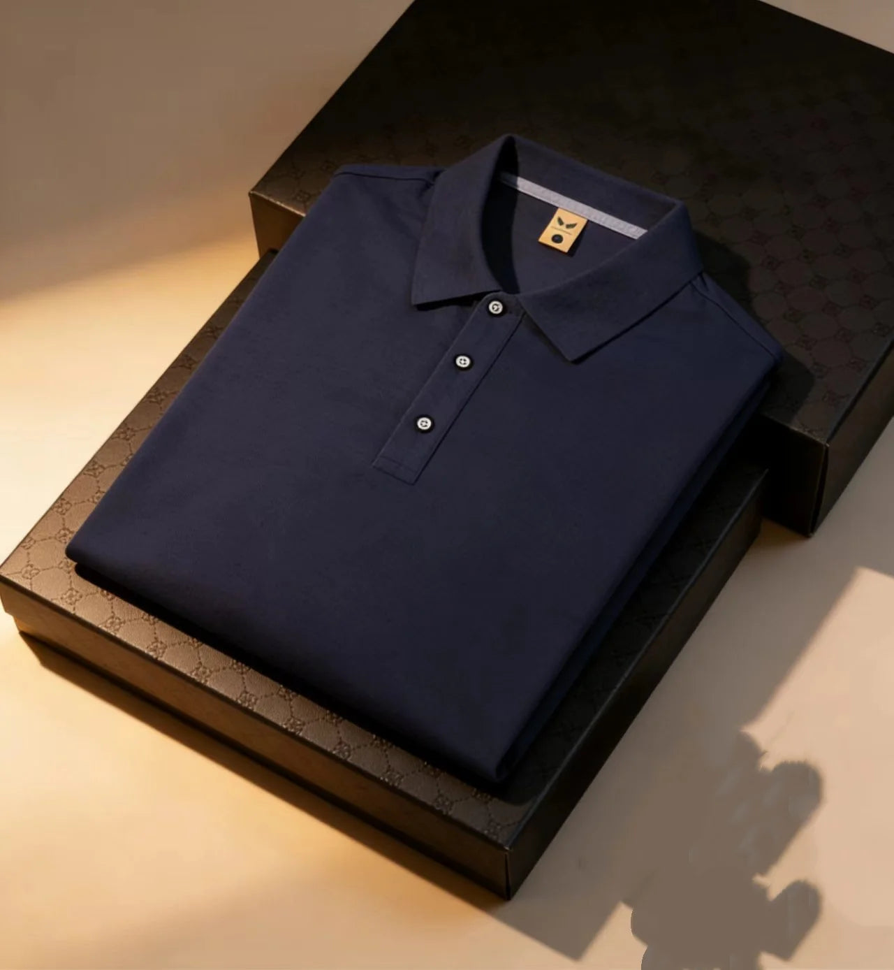 Men's Flip Collar Polo Shirt