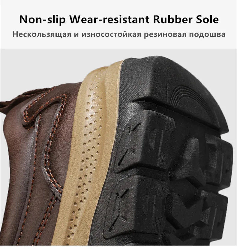 Men's Slip-On Genuine Leather Casual Shoes