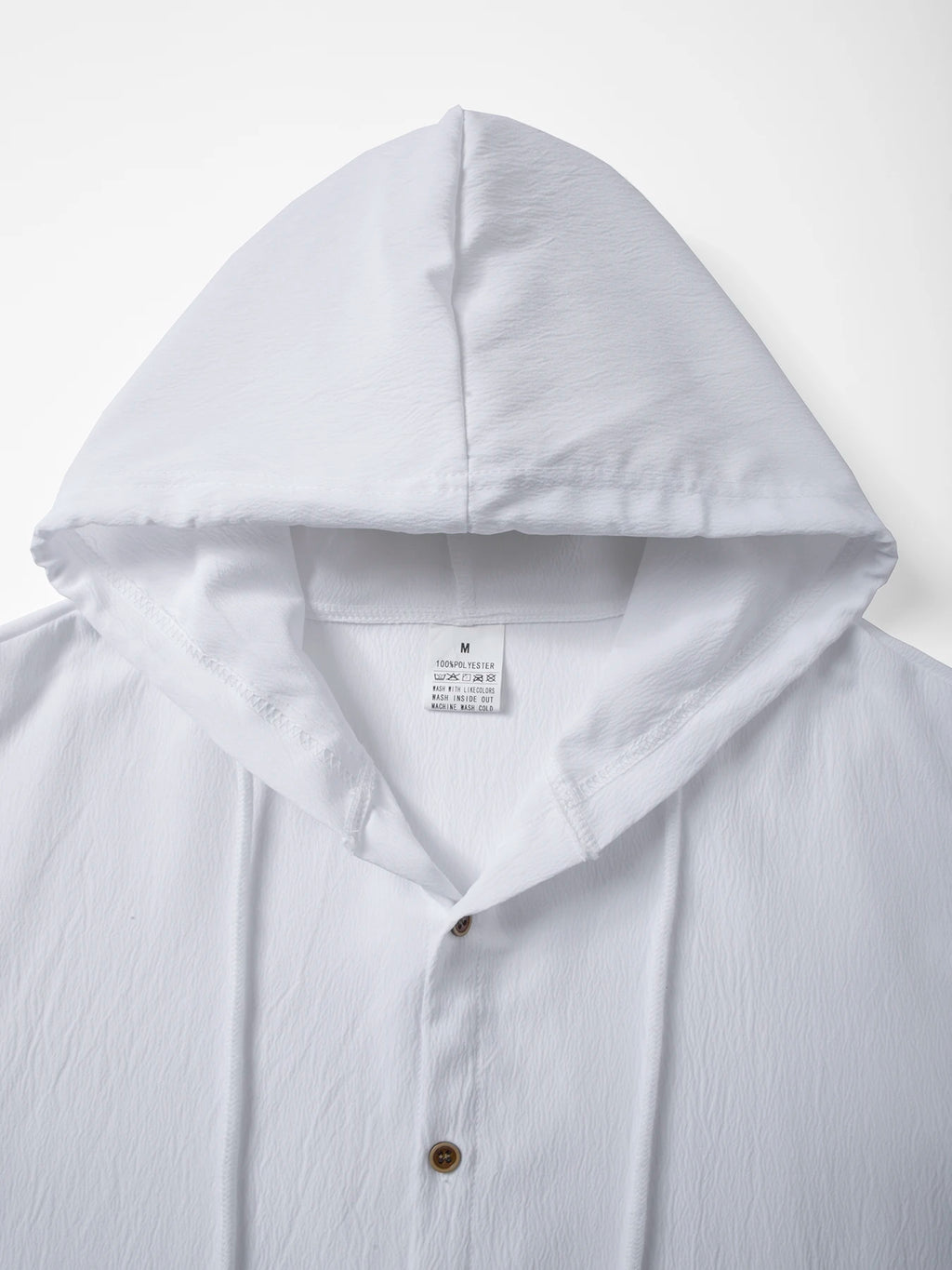 Men's Hooded Linen Beach Shirt