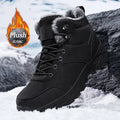 Men's Fleece-Lined High-Top Snow Boots