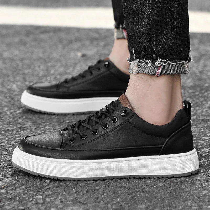 Men's Genuine Leather Business Casual Shoes
