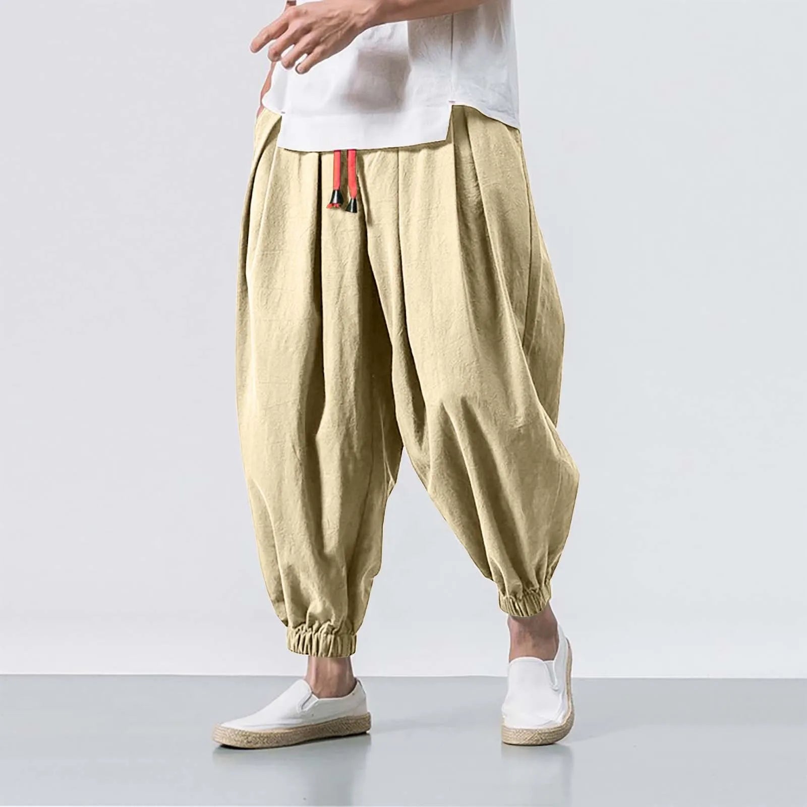 Men's Harajuku Harem Baggy Wide-Leg Pants