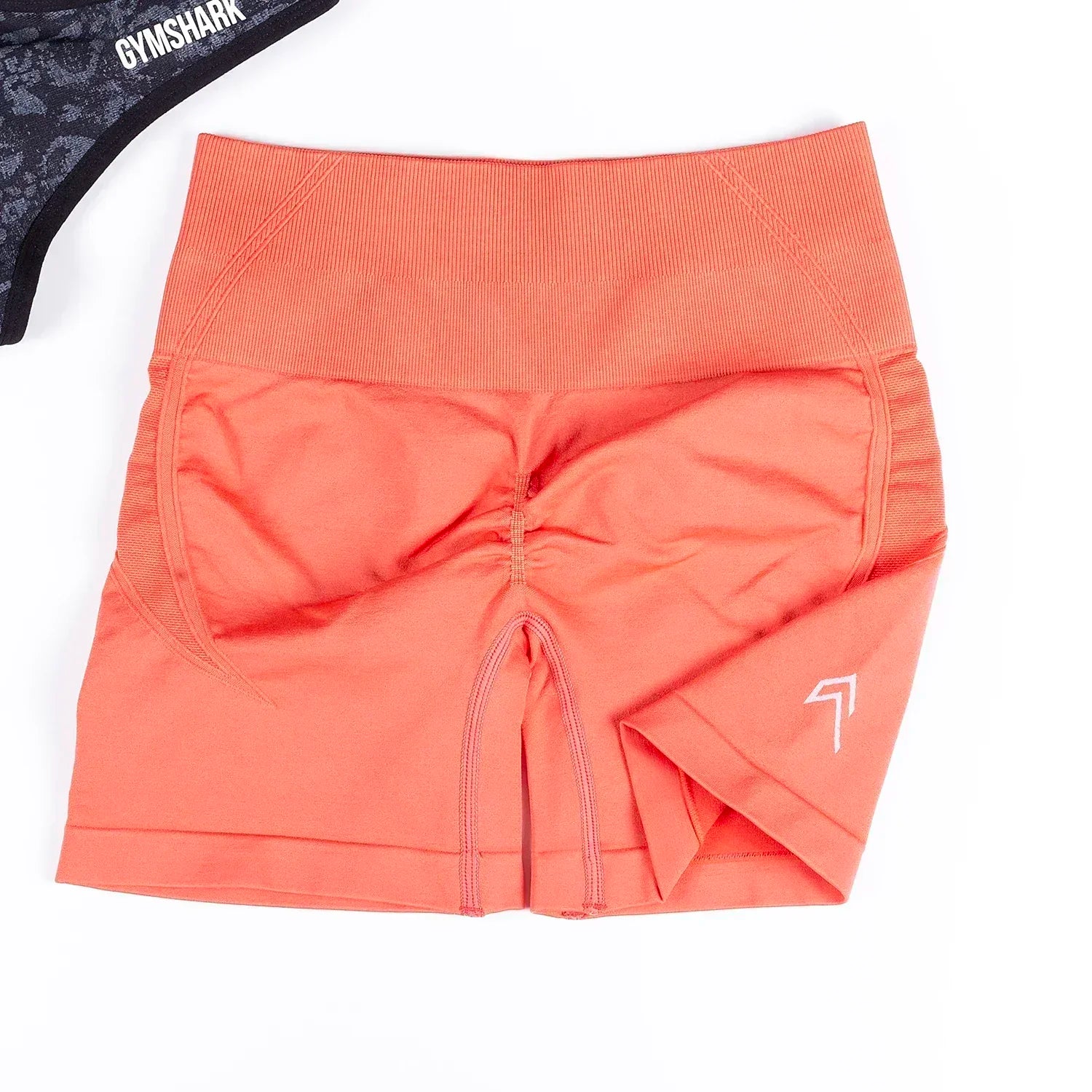 Women's High-Waist Seamless Scrunch Shorts