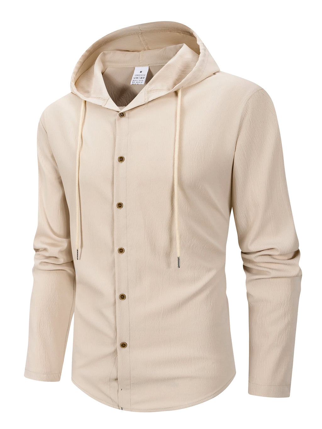 Men's Hooded Linen Beach Shirt