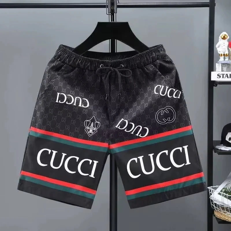Men's Quick-Dry Full Print Sport Shorts