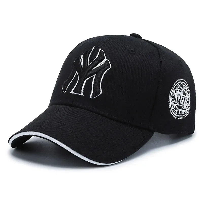 Embroidered Letter Trucker Cap