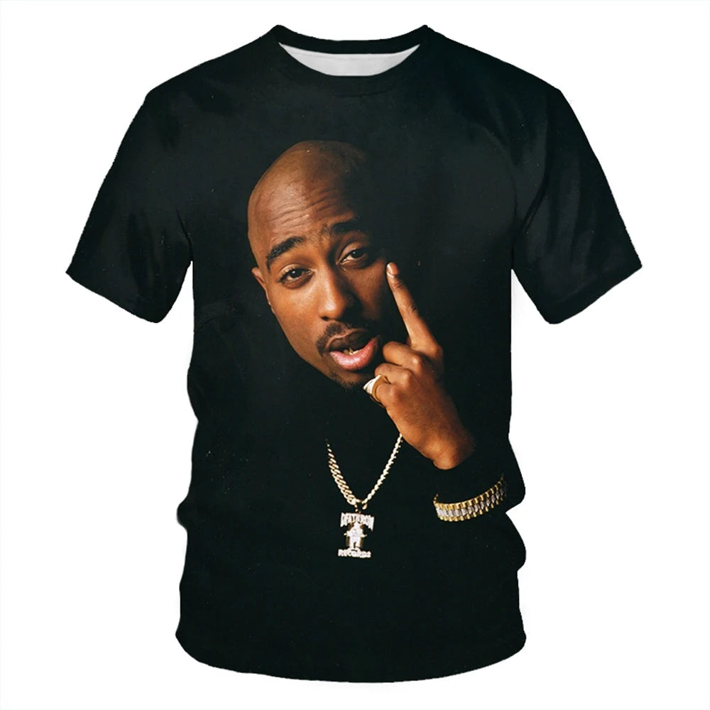 Unisex Hip-Hop Novel 3D Print Casual T-Shirt