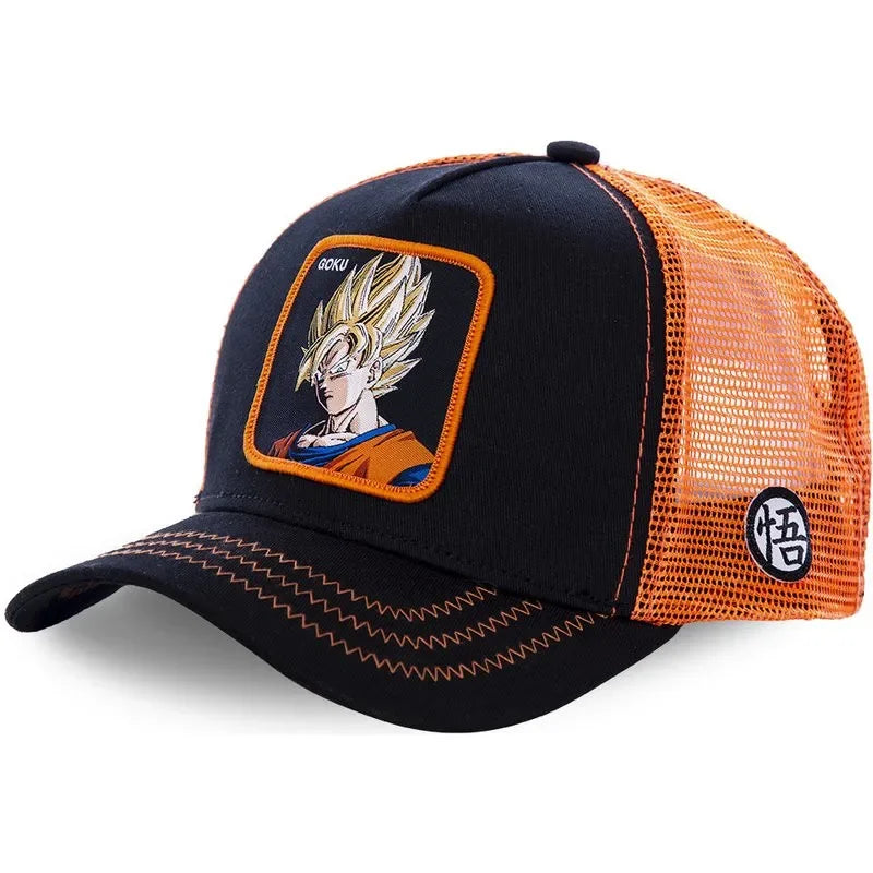 Dragon Ball Embroidered Trucker Cap