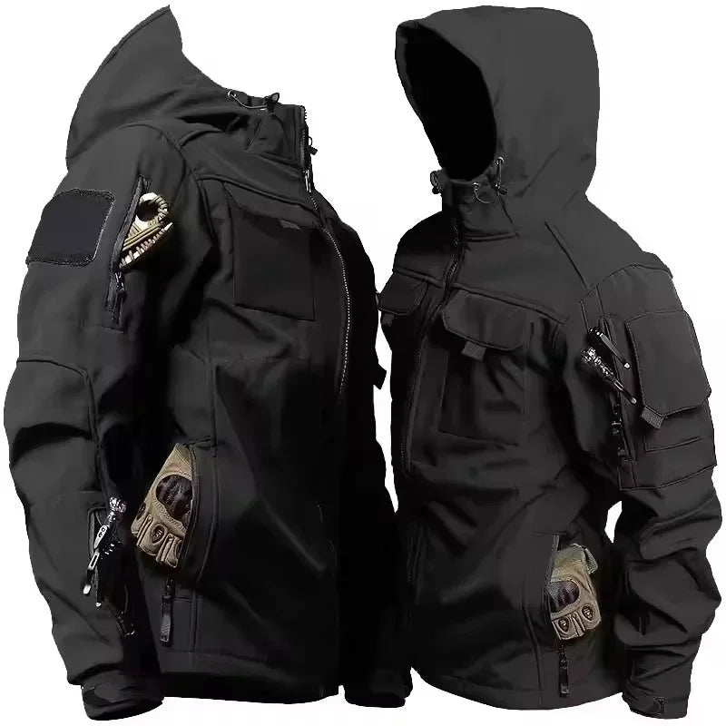 Men's Tactical Waterproof Hooded Jacket