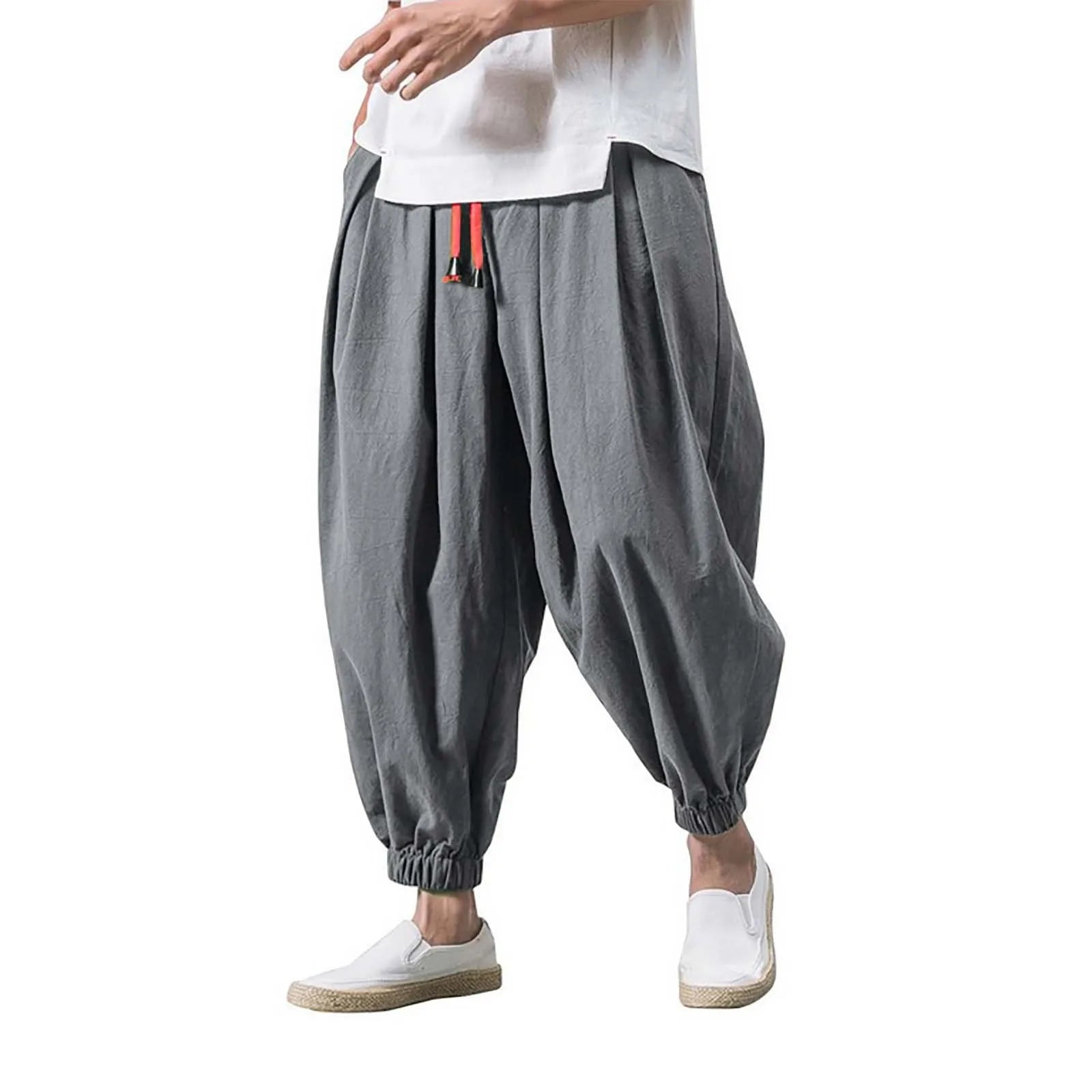 Men's Harajuku Harem Baggy Wide-Leg Pants