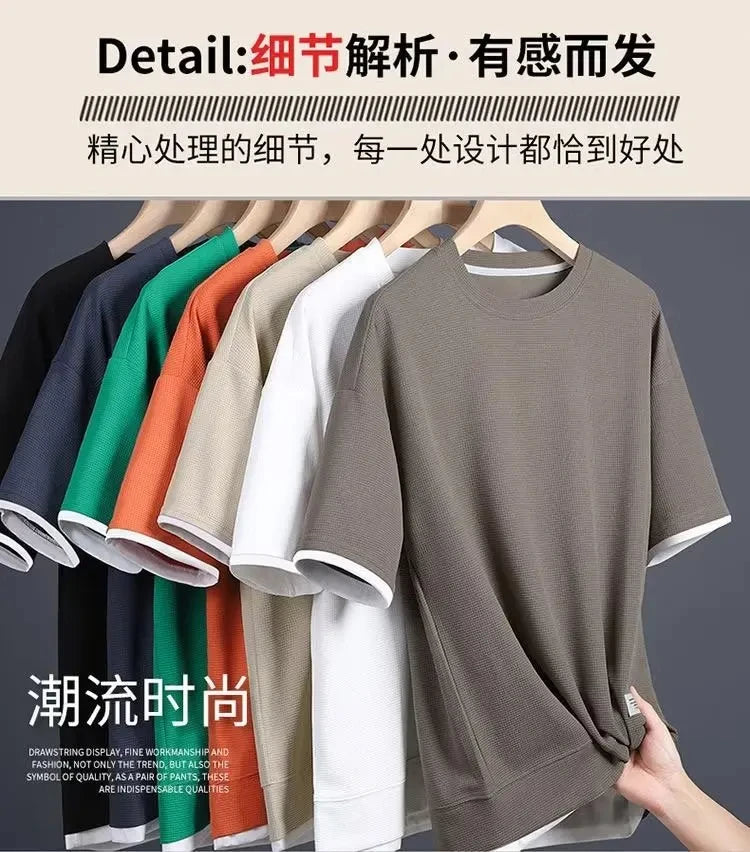 Men's Quick-Dry Basketball T-Shirt & Shorts Set