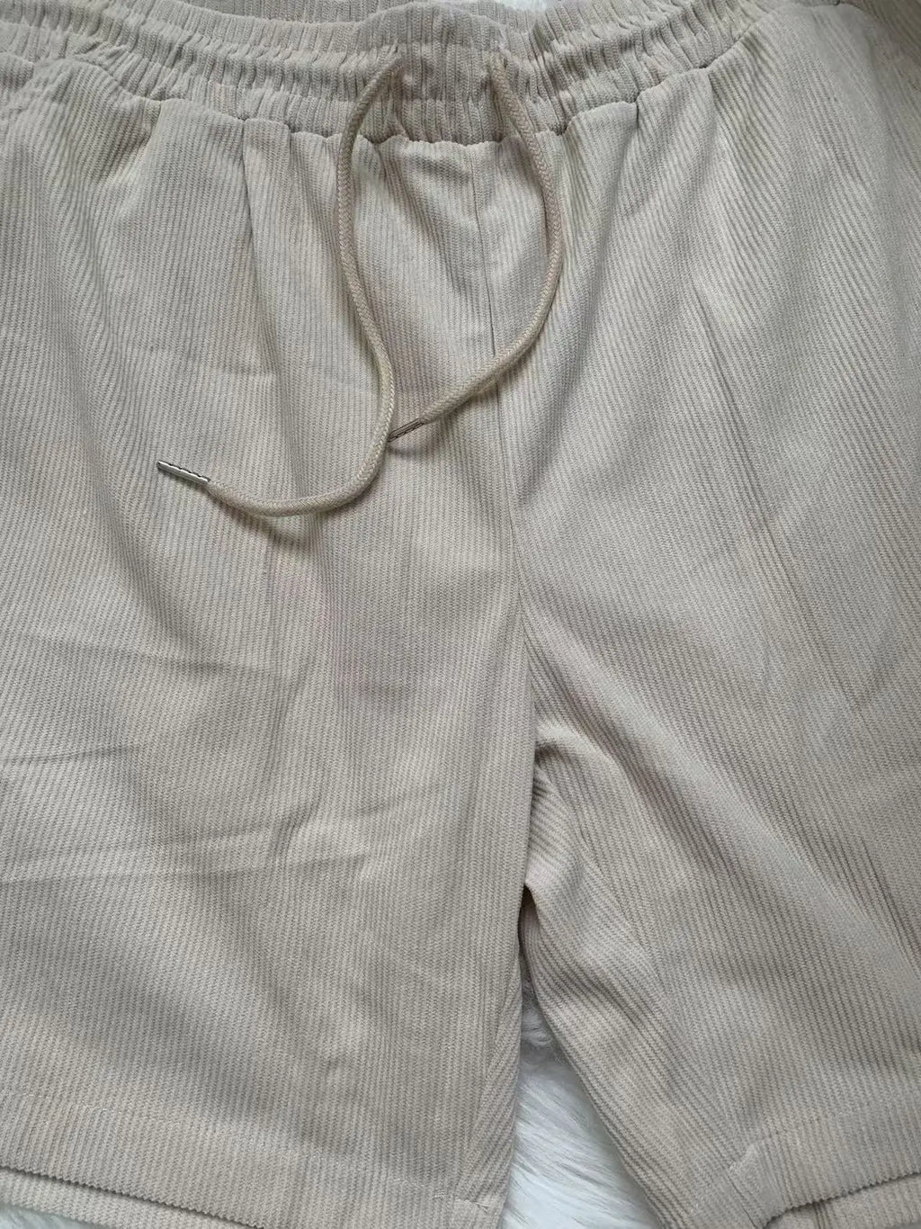 Men's Summer Linen Shirt & Shorts Set