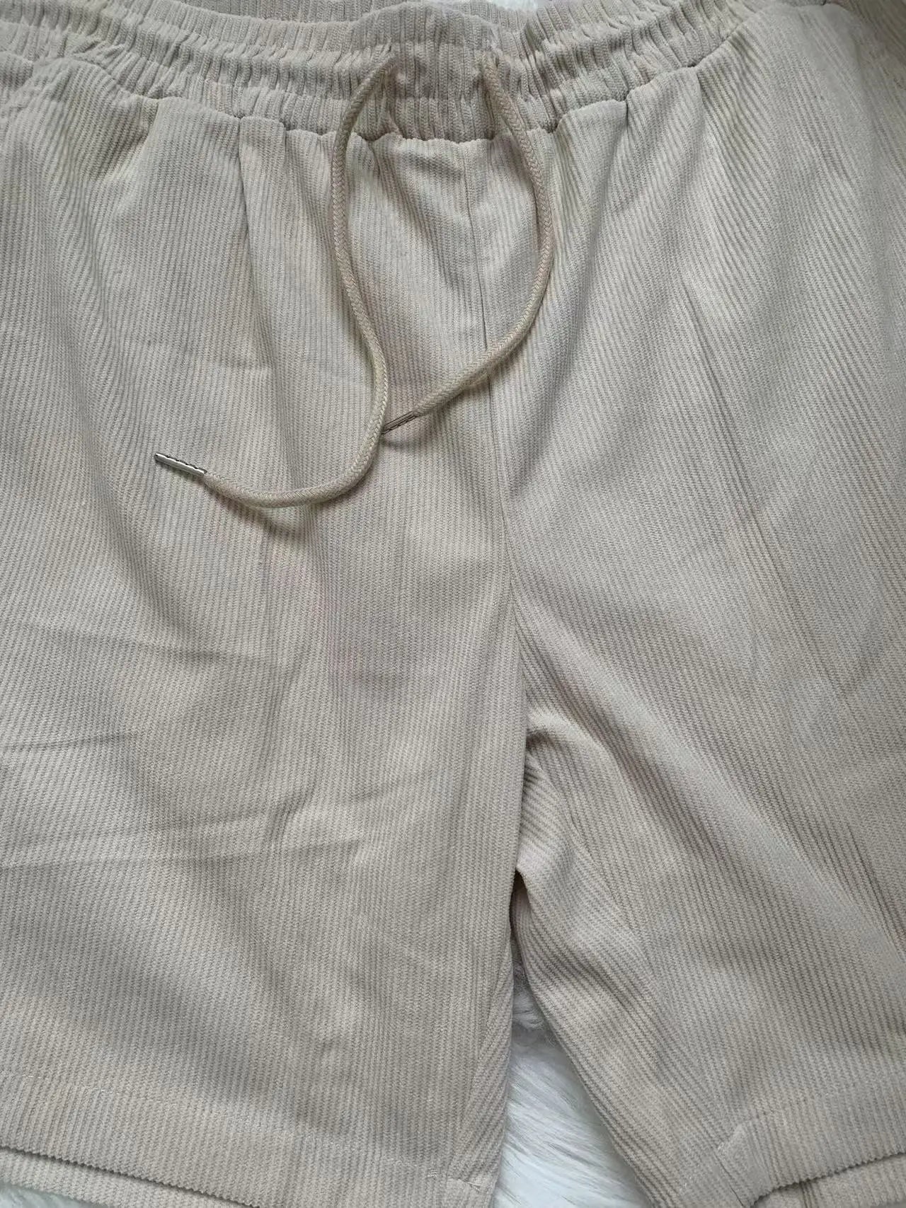 Men's Summer Linen Shirt & Shorts Set
