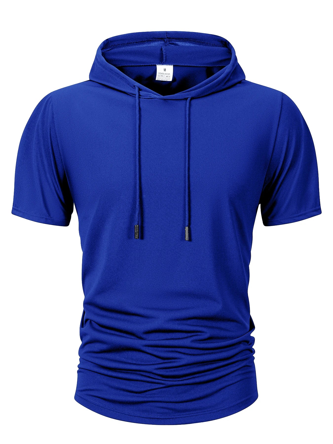 Men's Lightweight Hooded Short-Sleeve T-Shirt