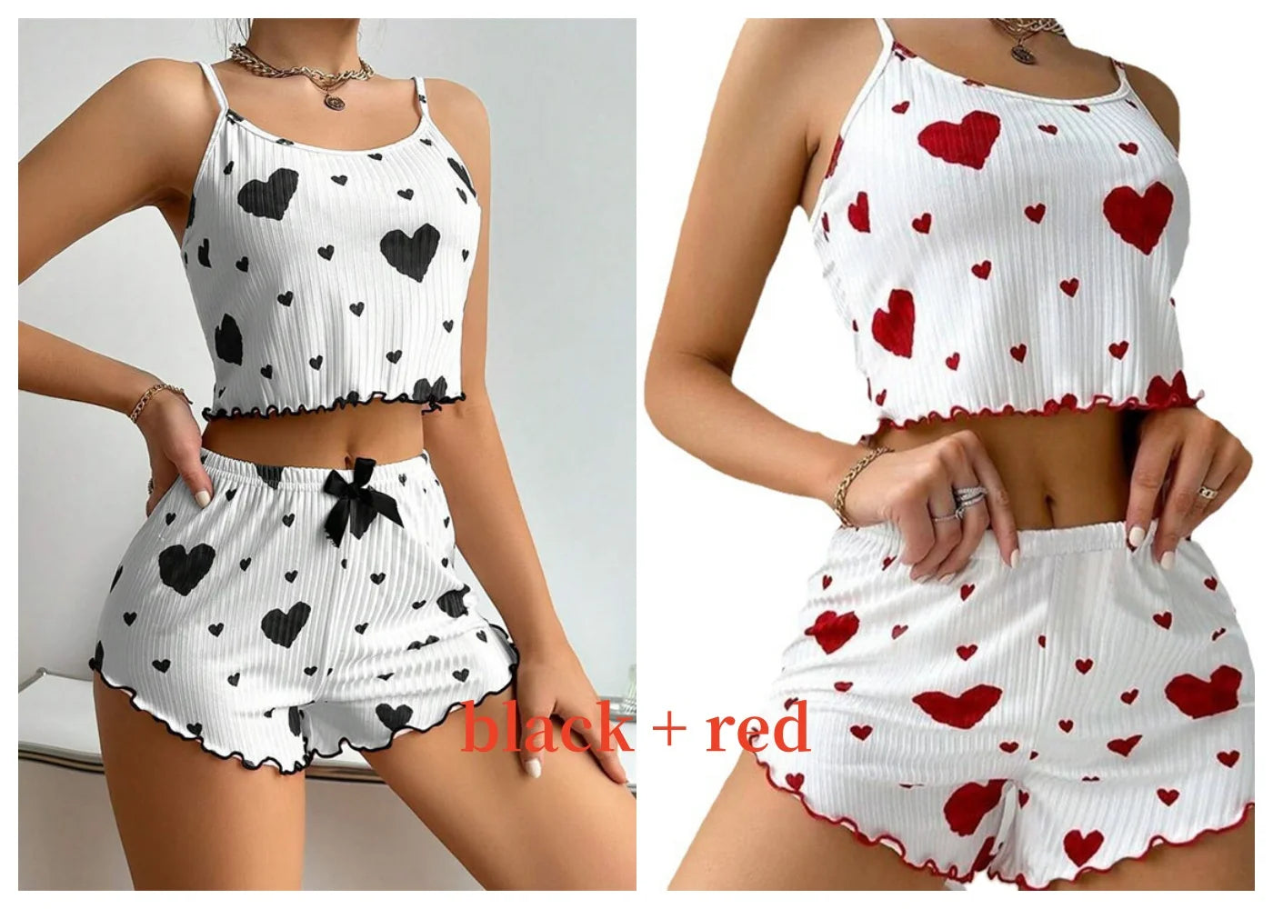 Women's Tank Top & Shorts Pajama Set