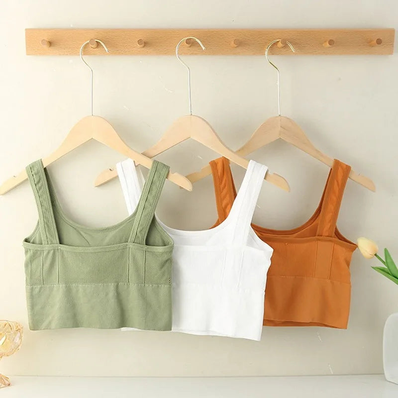 Women's Seamless Push-Up Sports Bra