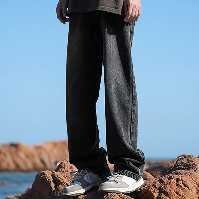 Men's American Retro Y2K Baggy Denim Jeans