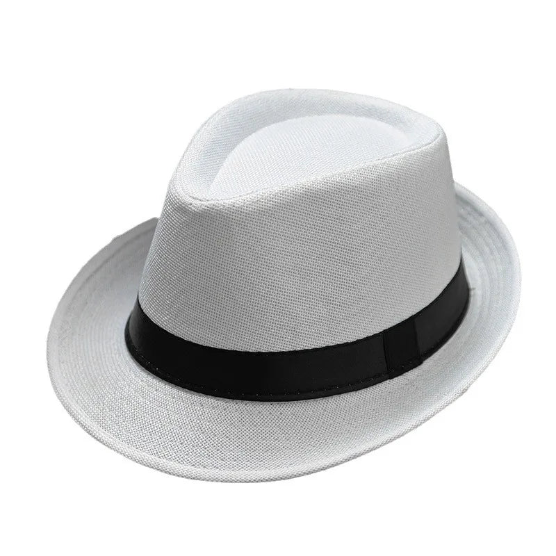 Unisex Vintage Fedora Panama Hat