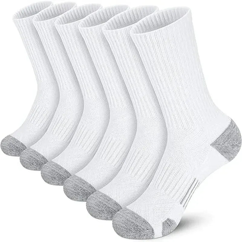 Men's Performance Crew Socks (6 or 12 Pairs)