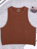 Women's Ribbed Yoga Vest