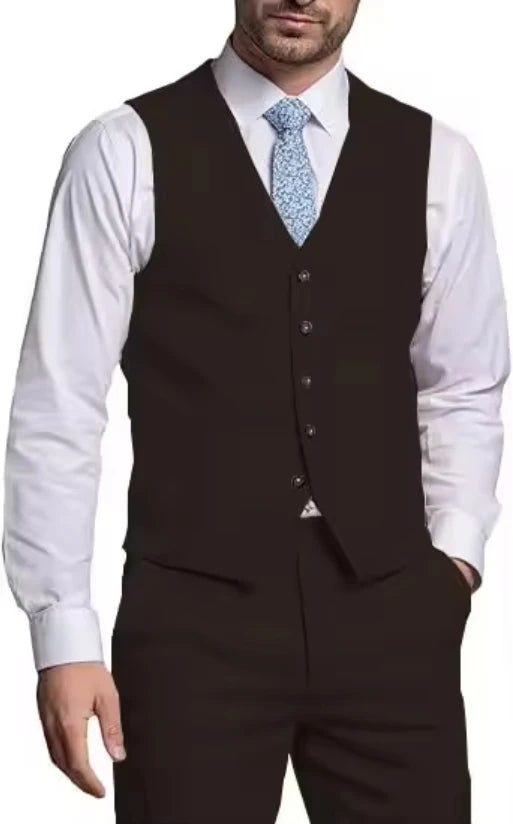 Men's Vest & Pants Suit Set