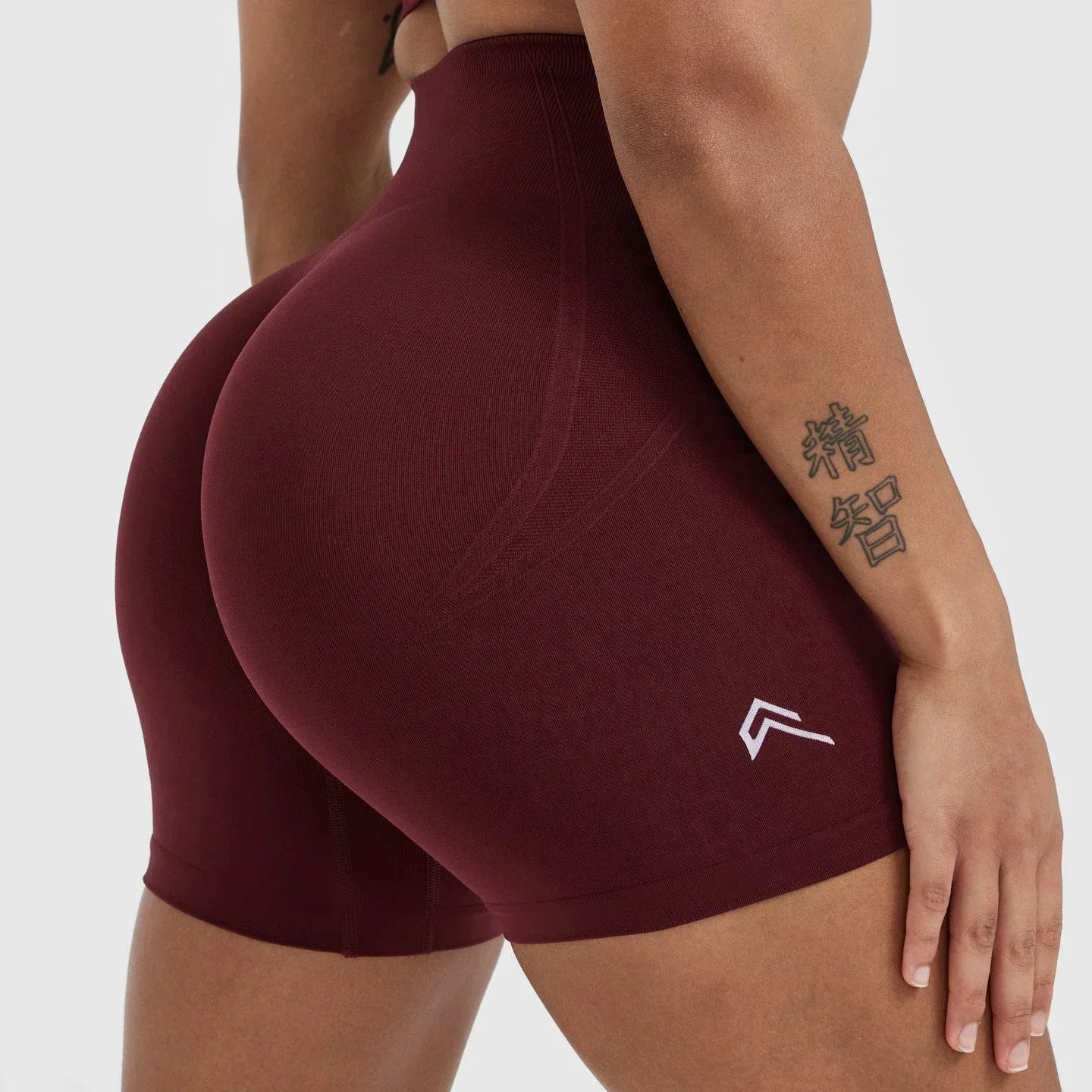 Women's High-Waist Seamless Scrunch Shorts
