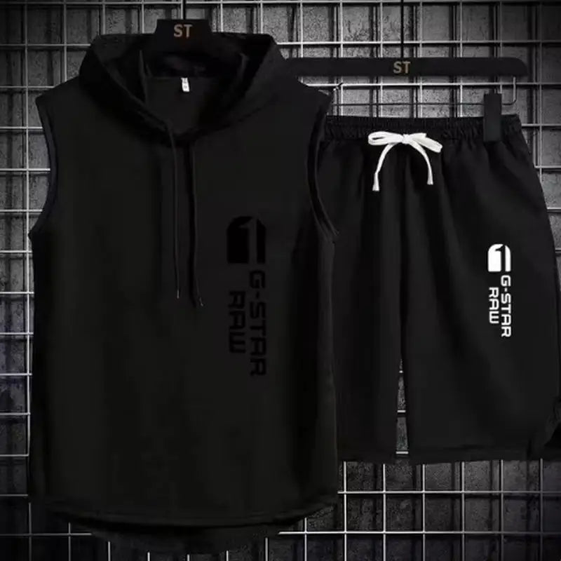 Men's Summer T-Shirt & Shorts Tracksuit Set