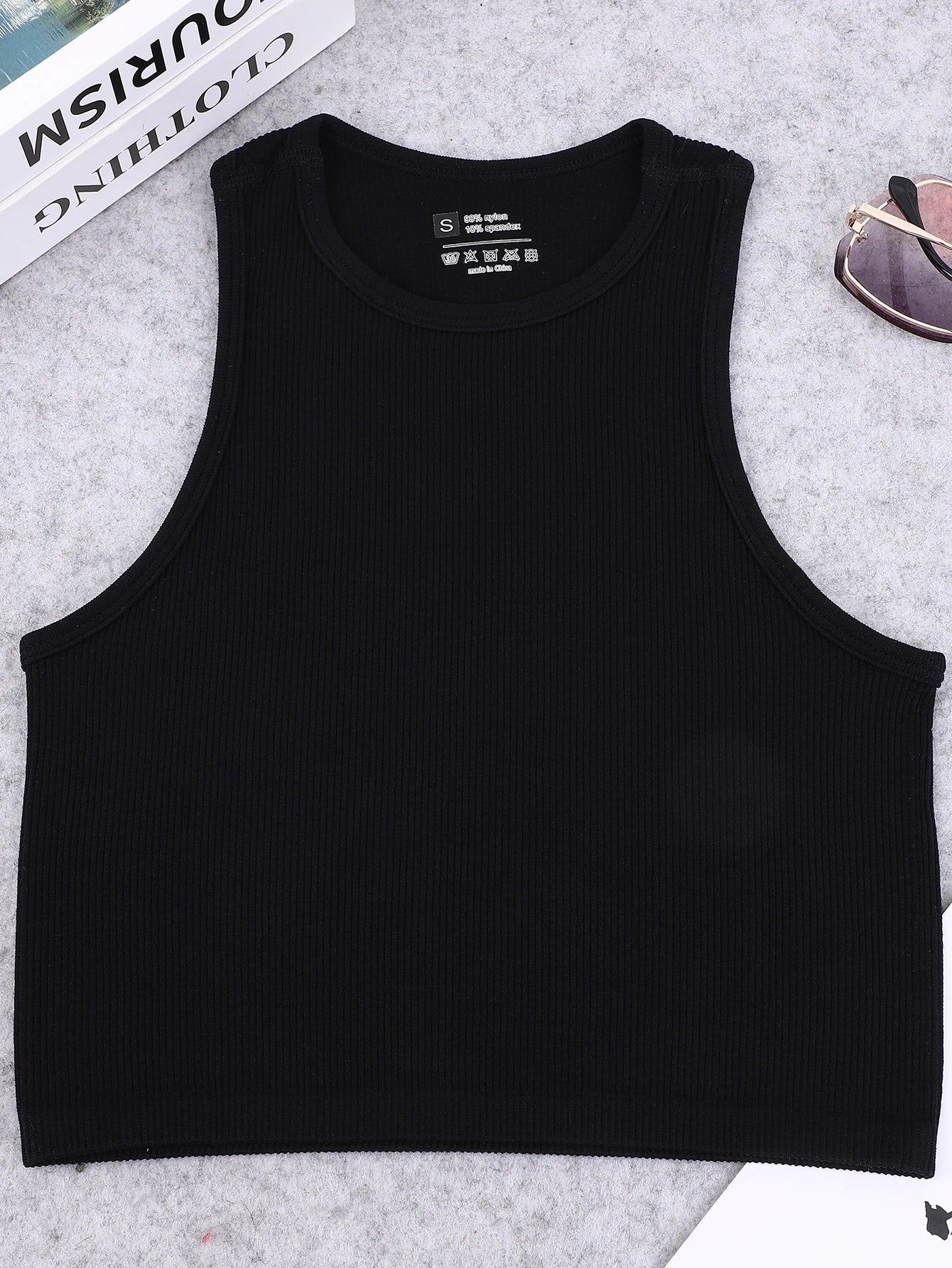Women's Ribbed Yoga Vest