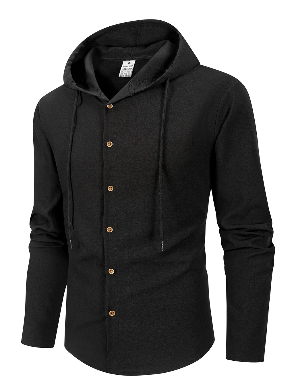 Men's Hooded Linen Beach Shirt