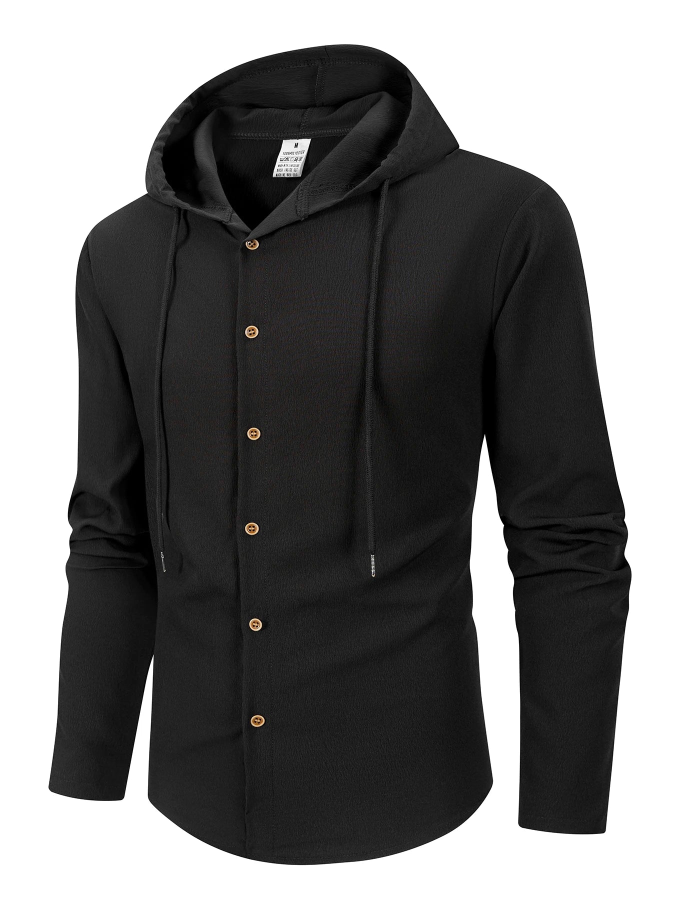 Men's Hooded Linen Beach Shirt