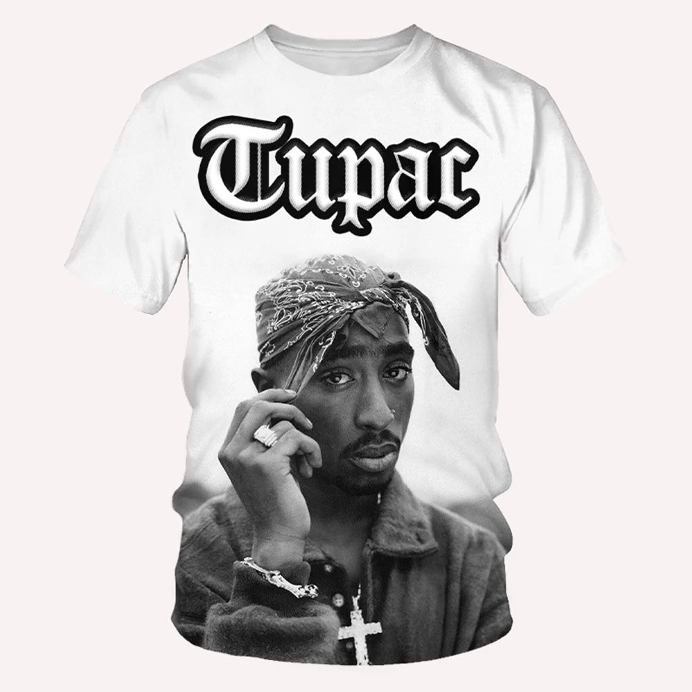 Unisex Hip-Hop 3D Print Cool T-Shirt