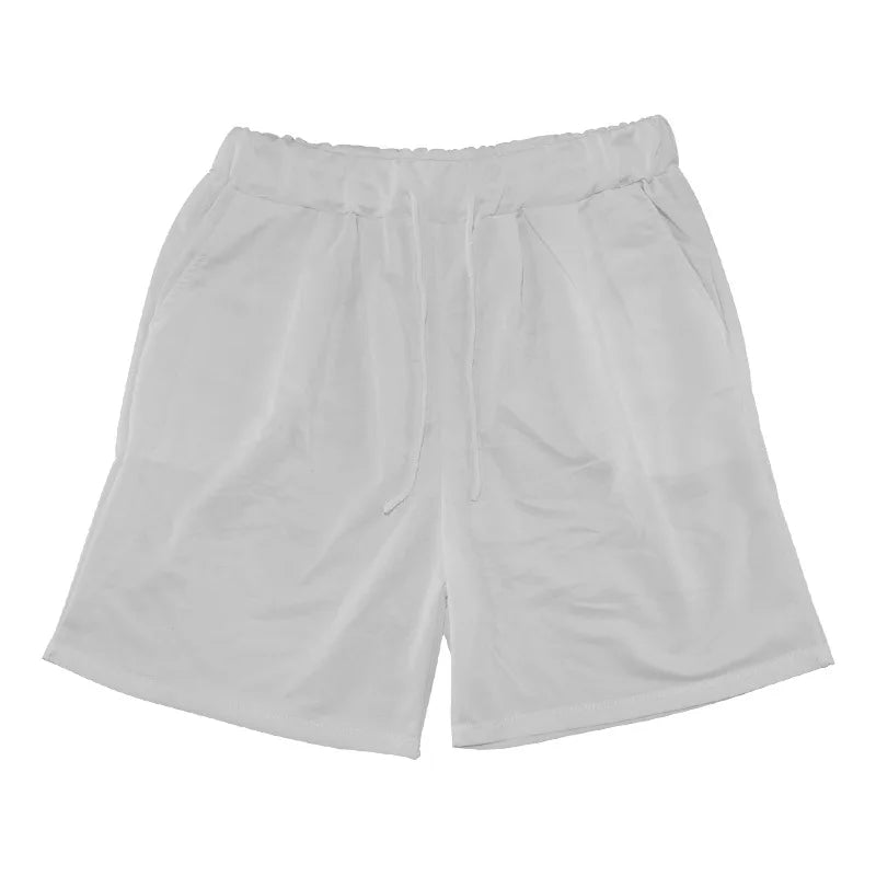 Men's Oversized Casual Sports T-Shirt & Shorts Set