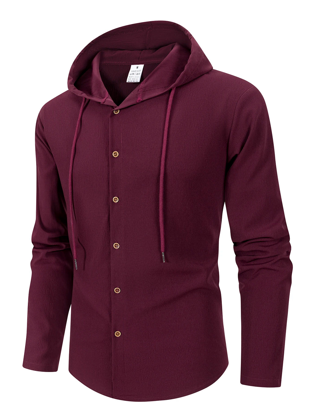 Men's Hooded Linen Beach Shirt