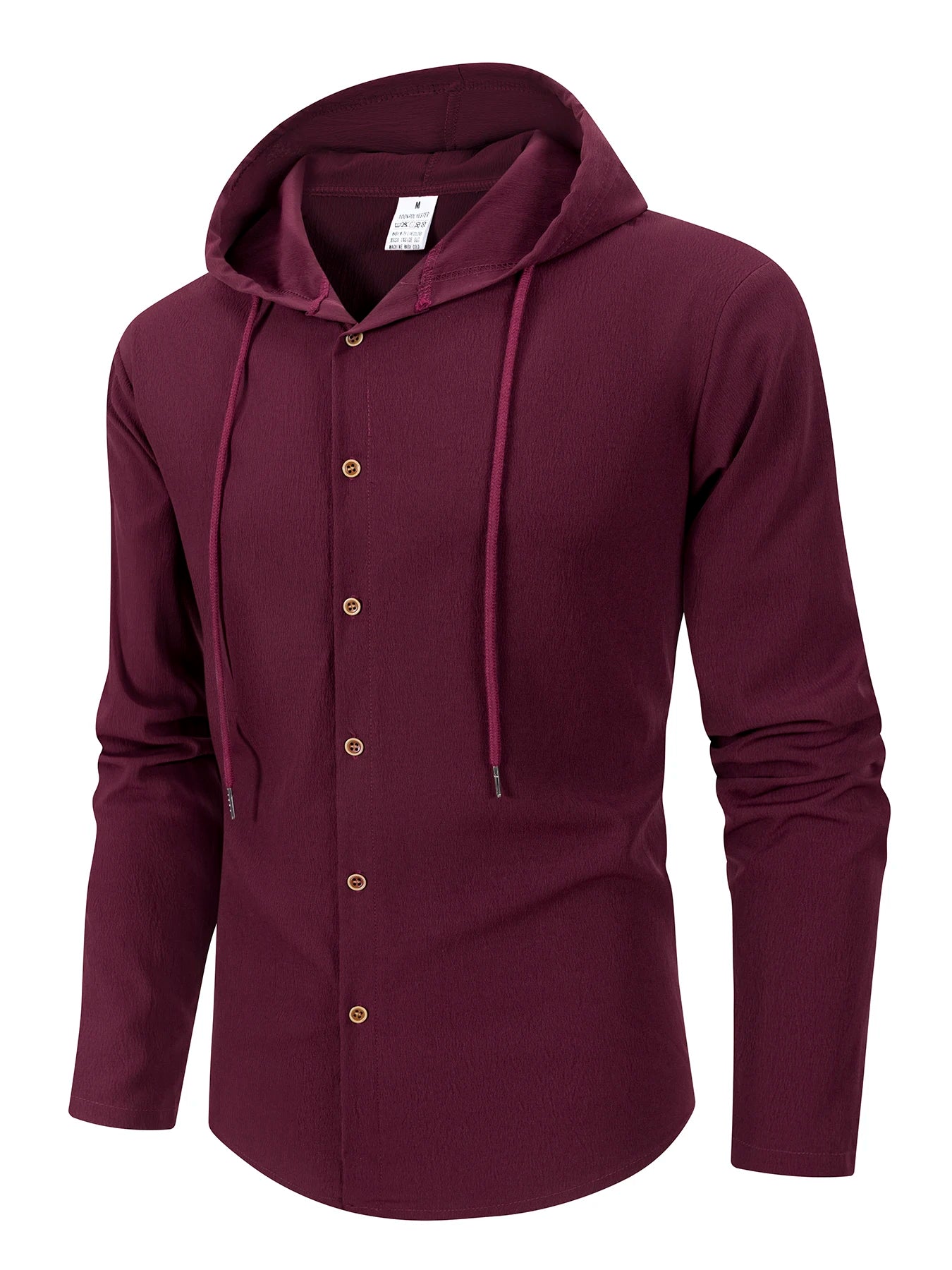 Men's Hooded Linen Beach Shirt